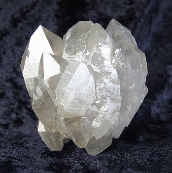 Bergkristall-Schwimmer| Höhe 8,5 cm. (Sammlung A. Larghi)