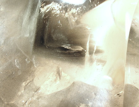 Detailbild Phantomquarz| BB: 4cm; Fundort: Kapruner Tal; Finder: Andi Steiner und Reinhard Heim 