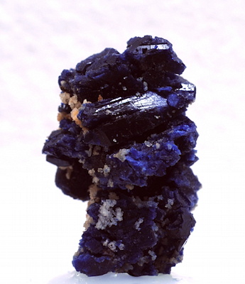 Lazulith auskristallisiert| H: 4cm; F: Fundort: Werfen; Sammlung: Dietmar Stiermayer