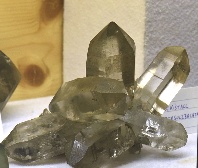 Perfekte Bergkristallgruppe| B: ca. 12 cm, F: Obersulzbachtal; Finder: Kurt Windberger 