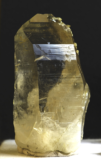Bergkristall-Spitze| H: ca. 6 cm, F: Rauris; Finder: Josef Rathgeb 