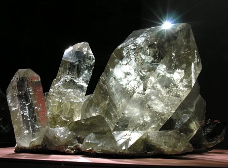 Der Riesenkristall 'frontal'| KL: 1m;  Fundort: Planggenstock, Göscheneralp (UR)