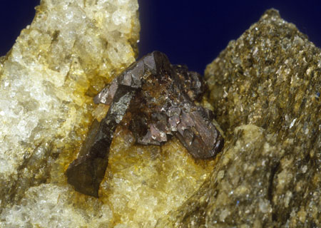 Arsenopyritkristalle| aus dem Bereich vorderer Kollergraben (Grösse des Aggregats 15 mm) 