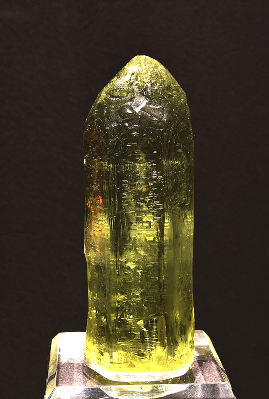 Heliodor| H: 14 cm; F: Volodarsk-Volynski, Zhitomyr Oblast, Ukraine; Sammlung: Pinnacle Collection 