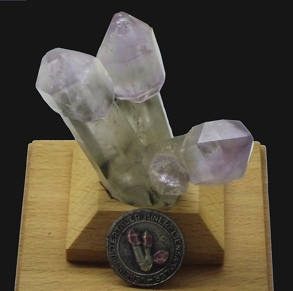 Zepteramethyst| H: 7 cm; Fundort: Schönberg; Sammlung: Reinhold Plaickner 