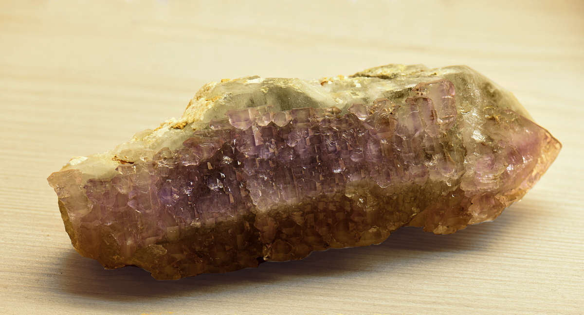 Amethyst-Zepter| LK: 8 cm; F: Weissenbach; Finder: Kurt Marcher 