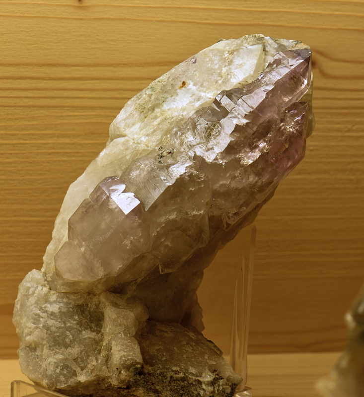 Amethyst| H: 14 cm; F: Schwarzenbach; Finder: Reinhold Plaickner 