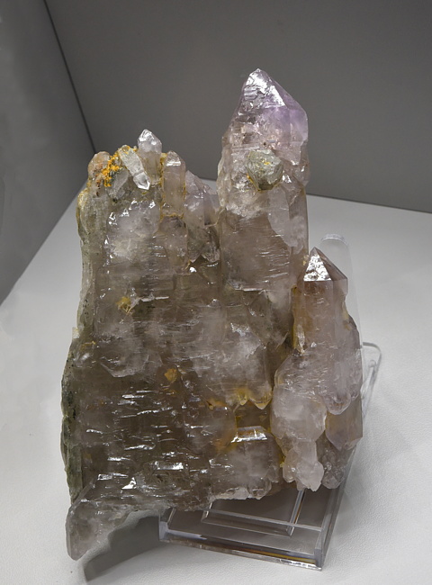 Amethyst-Zepter-Stufe| H: 14 cm; F: Ahrntal; Finder: Erwin Zimmerhofer 