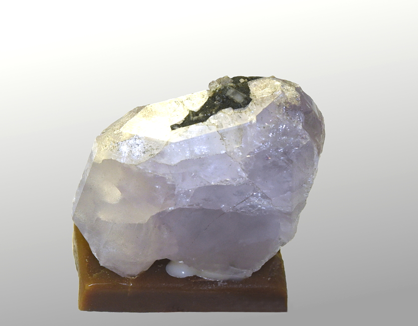Apatit-Kristall| B: 5 cm; F: Hohe Wand, Pfitsch; Sammlung: Paul Ebenkofler