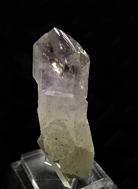 Amethyst-Zepter| H: 7 cm; F: Hüttwinkltal, Rauris; Finder: Herbert Grabmayer