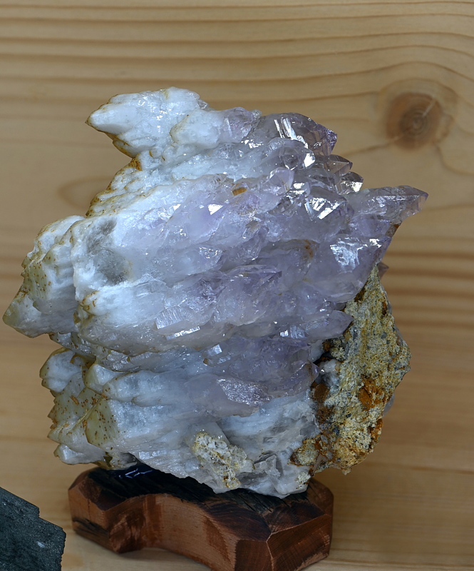 Amethyst-Gruppe| H: 10 cm; F: Hochfeiler; Finder: Patrick Pichler