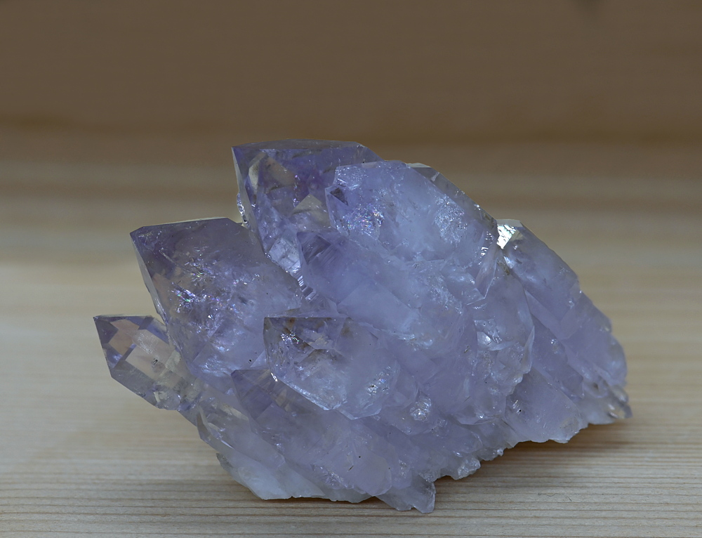 Amethyst-Gruppe| B: 5 cm; F: Hochfeiler; Finder: Patrick Pichler