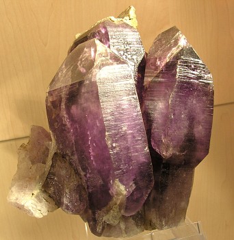 Amethyst| H: 16cm; Fundort: Mörchnerkar, Zillertal; Finder: Walter Burgstaller (historischer Fund) 