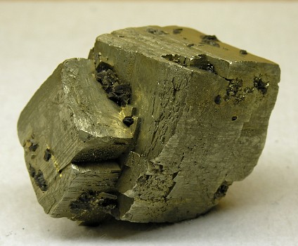 Pyrit-Aggregat| B: 7cm; Fundort: Schwarzkopf, Rauris; Finder: Erwin Zinkl 