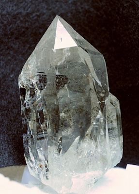 Quarz| H: 8cm; Habachtal; Finder: Andreas Steiner und Reinhard Heim