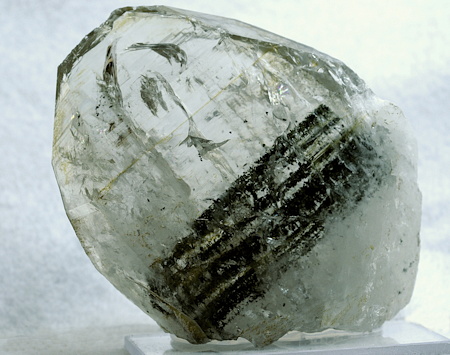 Plattiger Quarz mit Einschlüssen| H: 10cm; F: Sonnblick, Rauris; Finder: Hans Heitzmann