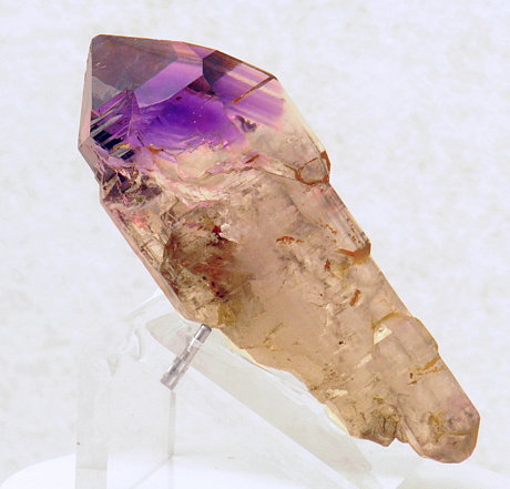 Zepter-Amethyst| KL: 8 cm; F: Reisseck, Ktn; Finder: Peter Pontasch und Andreas Mikl