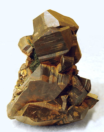 Pyrit (limonitisiert)| H: 7 cm; F: Habachkees; Finder: Kurt Nowak