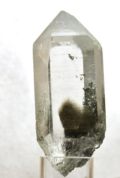 Quarz mit Chloriteinschluss| H: 8cm, F: Amertal; Finder: Hans Pleikner sen. 