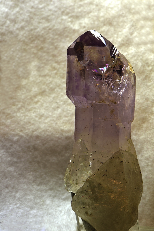 Amethystzepter| h: ca. 5cm, F: Rauris (2013); Finder: Herbert Grabmeyer 