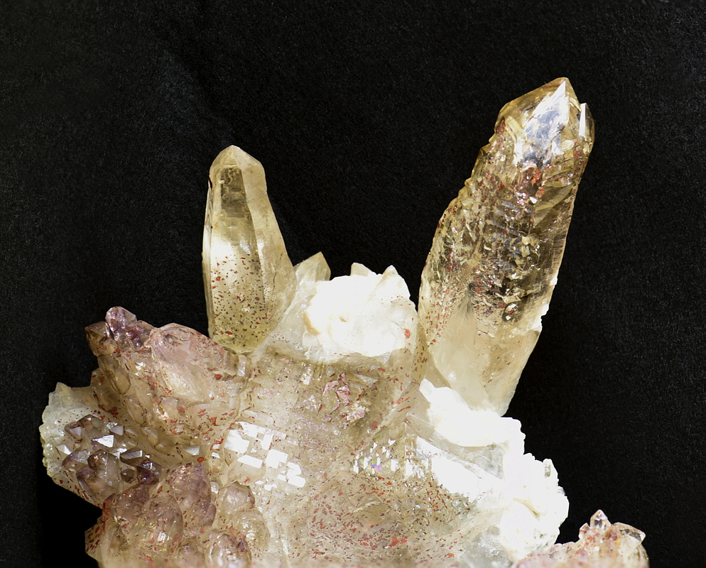 Zepteramethyst| B: ca. 12cm, F: Stubach-Riffl Kees; Finder: Franz Egger 