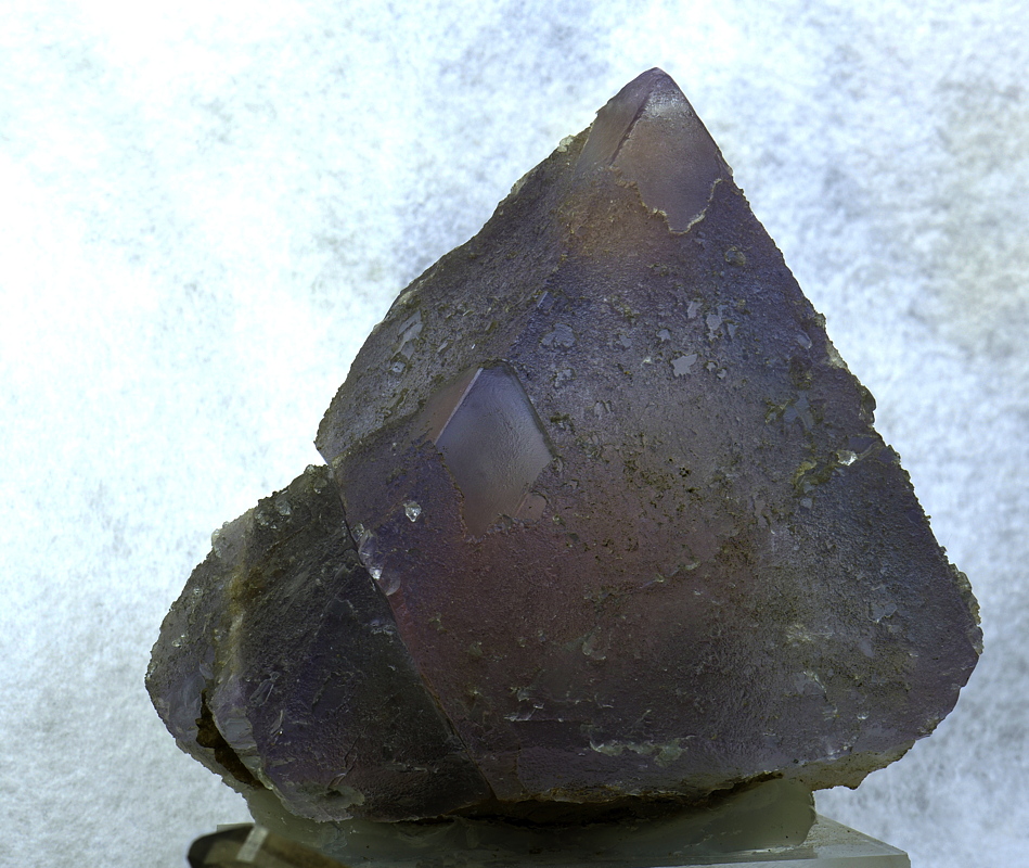 violetter Fluorit| B: ca. 10cm, F: Schramacher (1986); Finder: Vinzenz Eller 