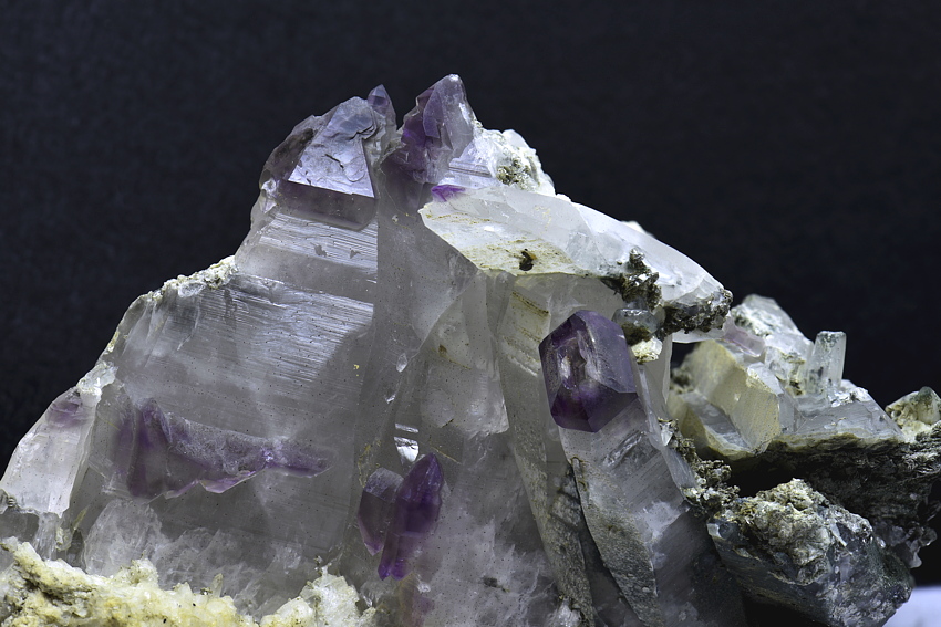 Zepteramethyst| BB: ca. 10 cm, F: Felbertal; Sammlung: Hans Pleikner 