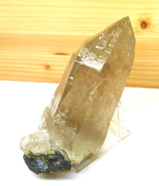Quarz, Hàmatit| H: 11 cm; F: Rifflkar, Stubachtal; Finder: Wolfgang Scharler