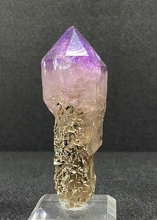 Zepteramethyst| H=12cm, Fundort: Zillertal; Sammlung: Walter Ungerank