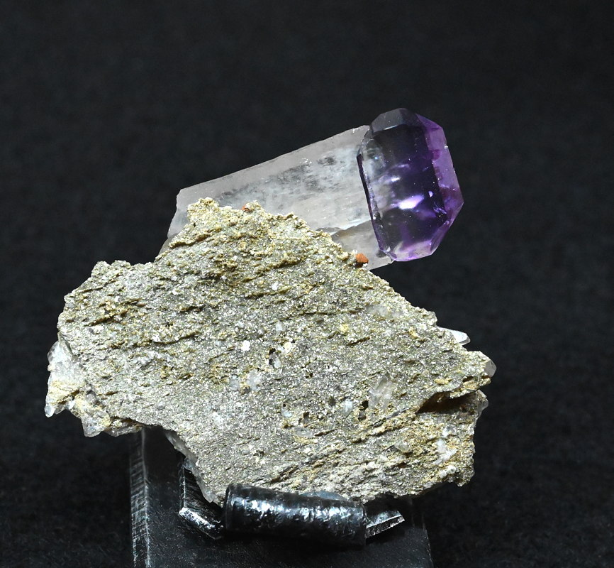 Amethyst| H: 12 cm, F: Mörchnerkar, Zillertal, Sammlung: Daniel Breuer / Reinhard Innerhofer