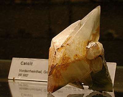 Calcit-Skalenoeder - Vorderrheintal GR, (H: 7cm)