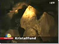 Kristallfund in der Tagesschauf von SF1