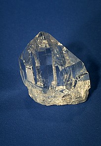 Klarer Quarz von Stegia (GR), H: 2.8cm, Sammlung: Olivier Roth