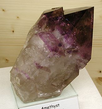 Amethyst| Zirknitz, Kärnten, AT; L: 21cm; Coll. Hubert Fink