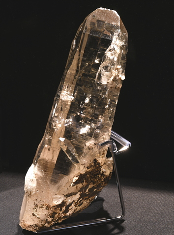 Heller Rauchquarz| H: ca. 18cm; Fundort: Rauris