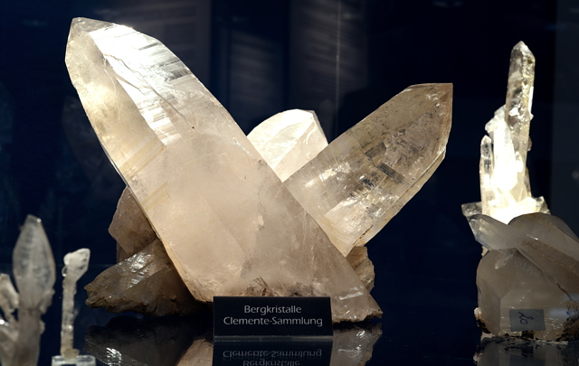 Bergkristall-Stufe| B: ca. 30cm; Fundort: Rauris