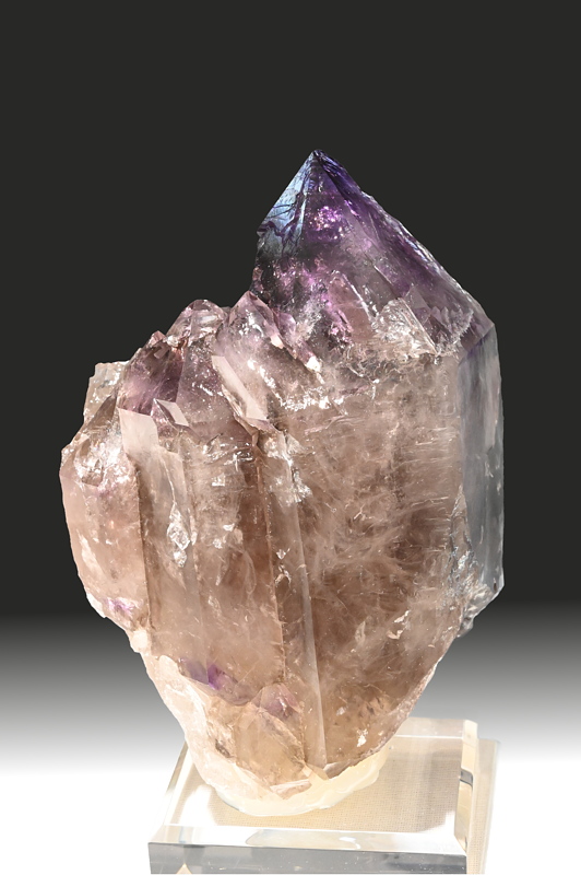 Amethyst| B: 17 cm; F: Cavradischlucht, GR; Sammlung: Damian Curschellas