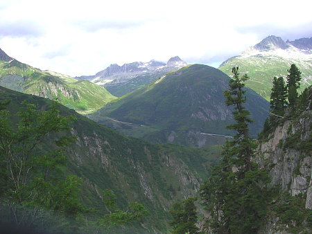 Der Oberalppass und das Val Val| von Remigi's Fundstelle in der Val Cavradi 