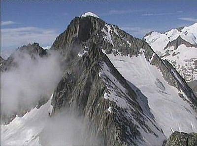 Blick von der Fundstelle, am Galmihorn zum Wasenhorn (VS)