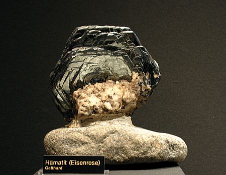 Eisenrose, Gotthard; B: 8cm; Coll. Peter Baumann (Erstfeld, UR)