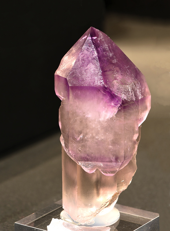 Zepter-Amethyst| H: ca. 6 cm; F: Fieschergletscher, VS; Sammlung: Alexandre Blanc 