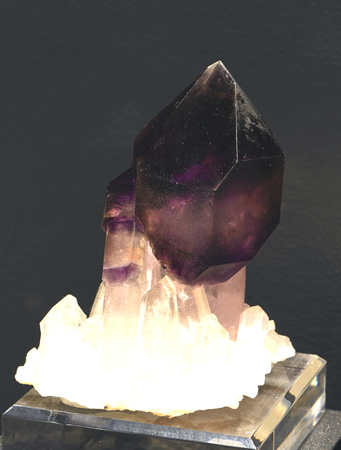 Zepteramethyst| H: ca. 12 cm; F: Laotra-Mangoro, Madagaskar; Sammlung: Gabriel Risse