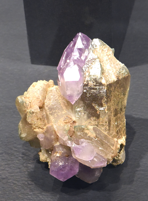 Zepteramethyst| H: 8 cm; F: Fieschergletscher, VS; Sammlung: Patric Tresch