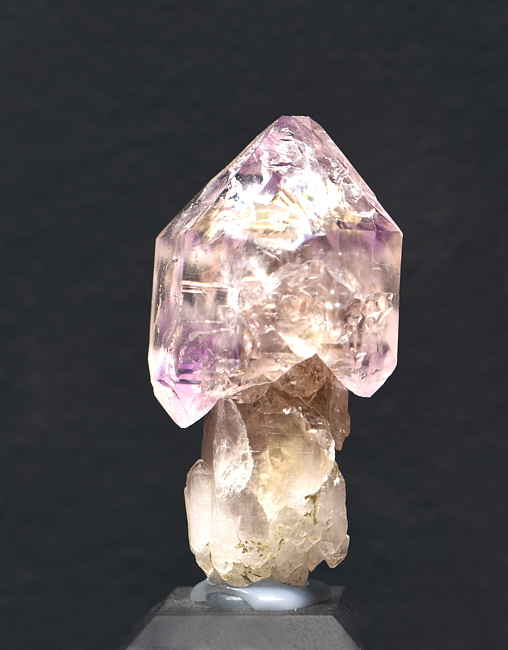 Zepter-Amethyst| H: 5 cm; F: Binntal, VS; Sammlung: Thilo Arlt