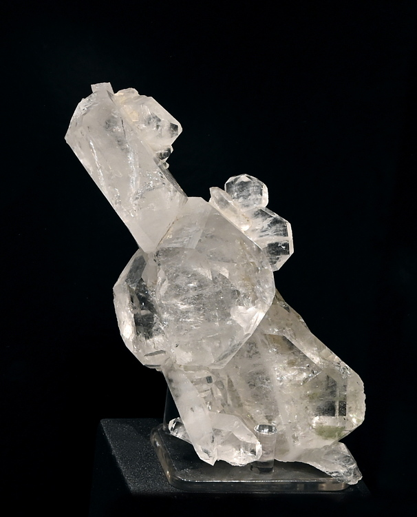 Fadenquarz-Grüppchen| B: 6 cm; F: Beverin, GR; Sammlung: Walter Brunner