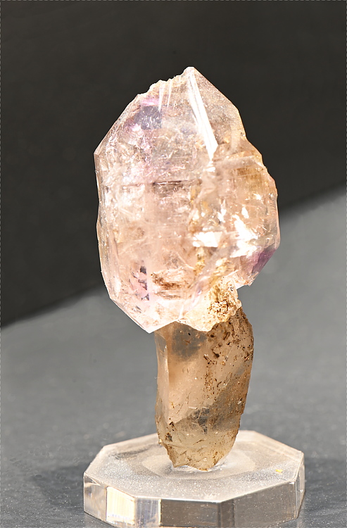 Zepter-Amethyst| H: 5 cm; F: Lampertschalp, Vals, GR; Sammlung: Josef Rieder