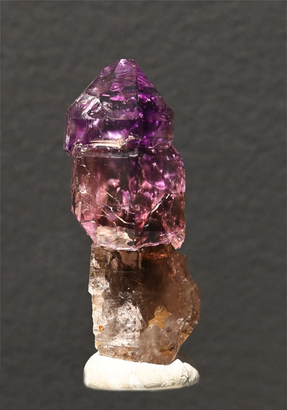 Amethyst| H: 7 cm; F: Binntal VS; Sammlung: Res Berger, Christine Flück