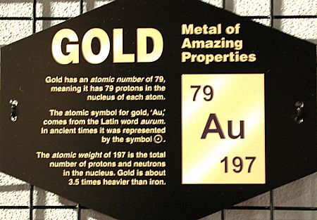 Gold - ein Element mit besonderen Eigenschaften